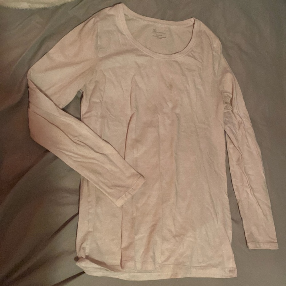 L NO BOUNDARIES White Long Sleeve